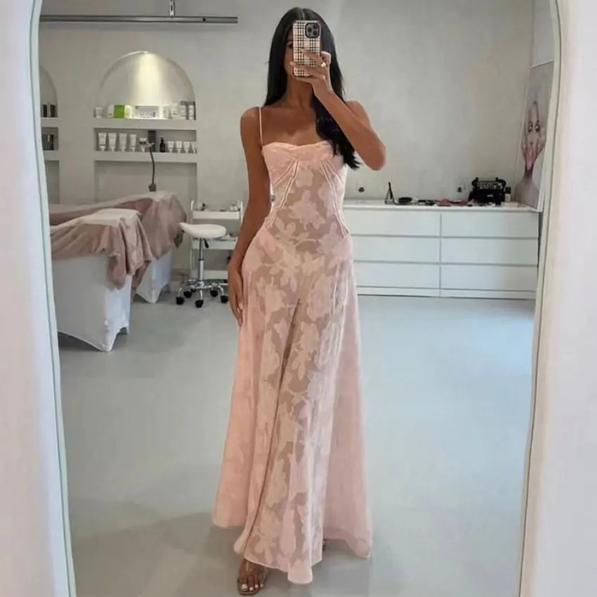 2023 Summer Fashion Sexy Sheer Beach Dress