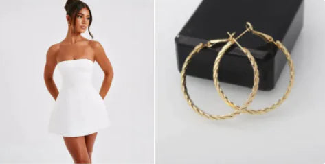 Summer Tube Backless Mini Dress